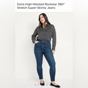 Old Navy Dark Blue Women's Skinny Jeans
